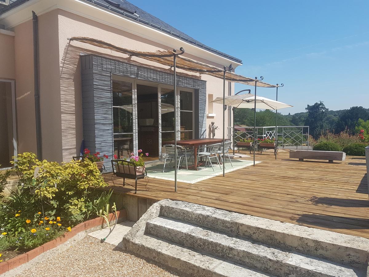 Les Mazeraies Maison D'Hotes Avec Spa Savonnieres ภายนอก รูปภาพ